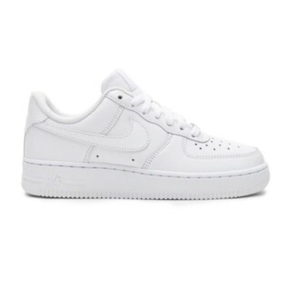 Nike Air Force Shoes - Nike Air Force 1 '07 Triple White Women's Size 8 Low-Top Sneakers
